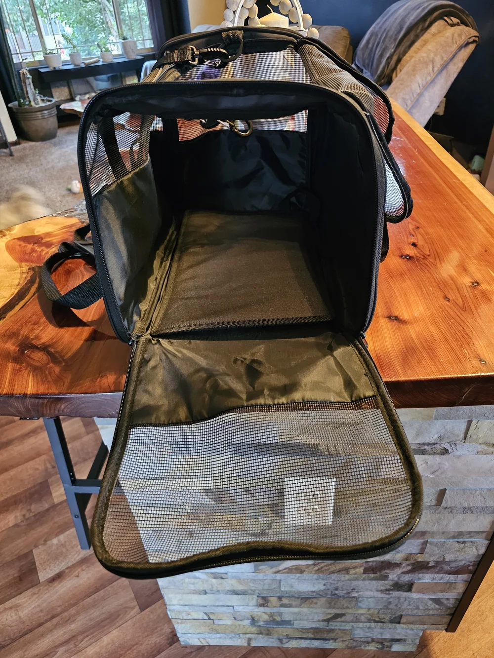 Black Pet Carrier